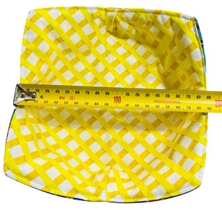 Microwavable Bowl Cosy.  Sized to suit breakfast bowl. 100% Cotton. Bowl Cozy. Bowl Cosie Reversible