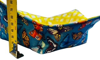 Microwavable Bowl Cosy.  Sized to suit breakfast bowl. 100% Cotton. Bowl Cozy. Bowl Cosie Reversible