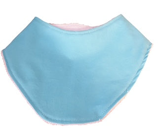 Pale Blue Dribble Bib for Baby / Toddler