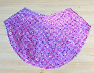 Pink Sprinkles Dribble Bib for Baby / Toddler