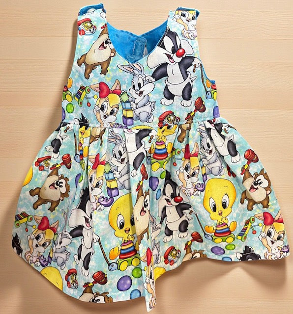 Giggle Gang Dolls Dress. Suits 43cm doll (as shown)
