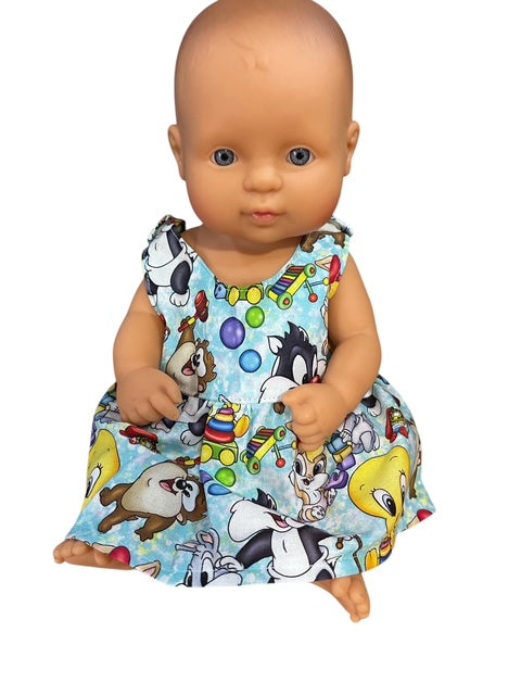 Giggle Gang Dolls Dress. Suits 32cm doll (as shown)