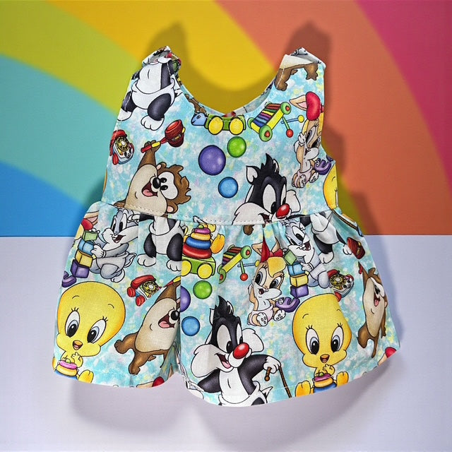 Giggle Gang Dolls Dress. Suits 32cm doll (as shown)