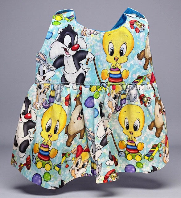 Giggle Gang Dolls Dress. Suits 38cm doll (as shown)