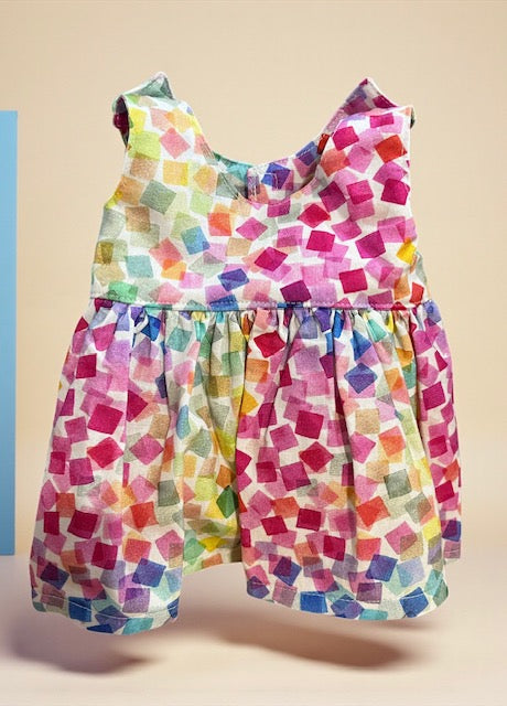 Colour Pop Dolls Dress. Suits 38cm doll (as shown)