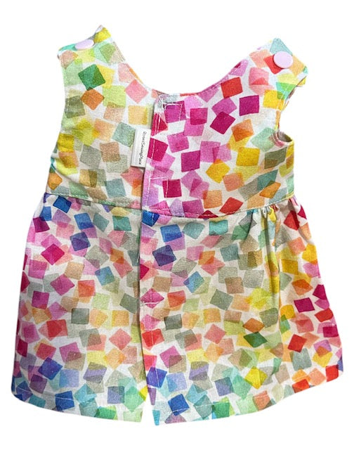 Colour Pop Dolls Dress. Suits 38cm doll (as shown)