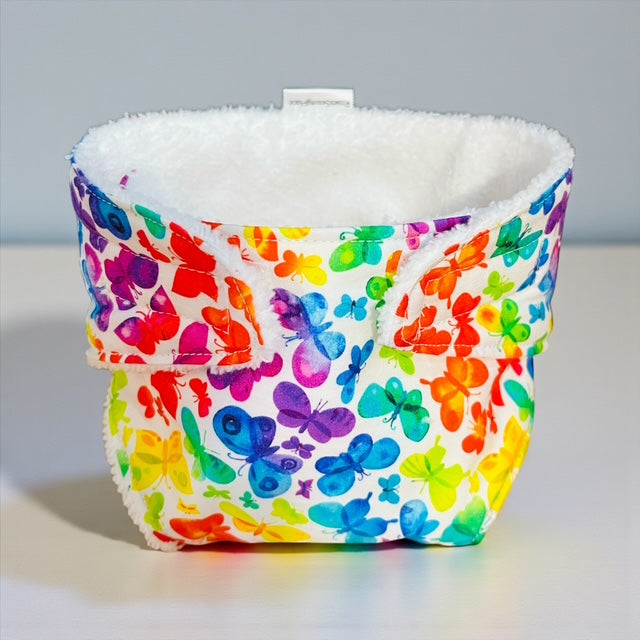 Butterfly Kisses Nappy. Fits 43cm doll (as shown)0