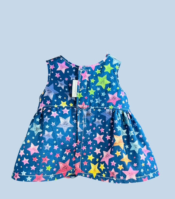 Twinkle Star Party Doll Dress. Fits 32cm MiniLands doll (as shown)