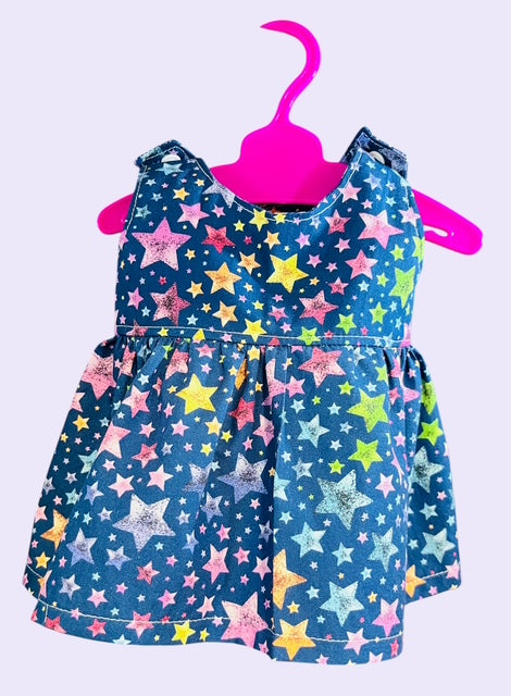 Twinkle Star Party Doll Dress. Fits 38cm MiniLand Doll (as shown)