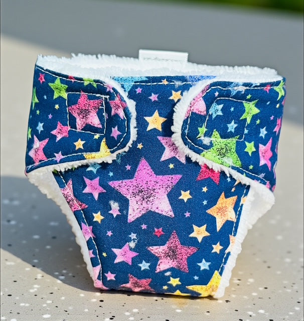 Twinkle Star Party Doll Nappy. Fits 38cm MiniLands doll (as shown)