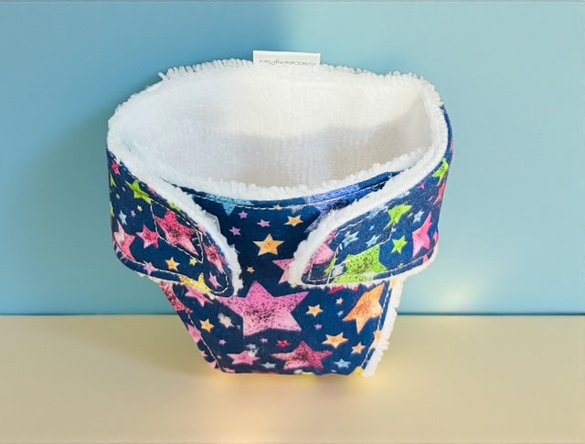 Twinkle Star Party Doll Nappy. Fits 38cm MiniLands doll (as shown)