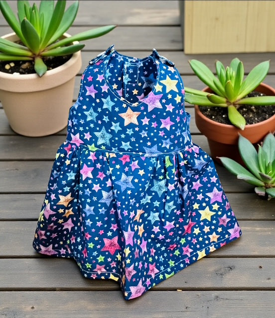 Twinkle Star Party Doll dress. Fits 43cm Baby Born doll ( as shown)