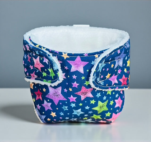 Twinkle Star Party Doll Nappy.  Fits 43cm Baby Born doll (as shown)