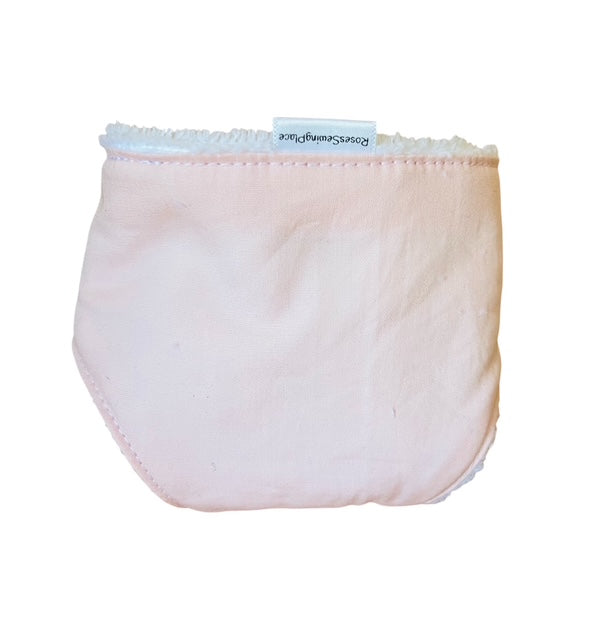 Pale Pink Doll's Nappy. Fits 38cm MiniLands Doll (as shown)
