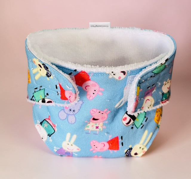 Piggy Playtime Doll Nappy. Fits 43cm Baby Born Doll.