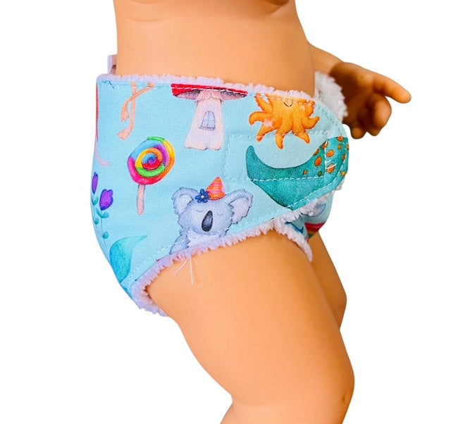 Enchanted Playtime Doll Nappy. Fits 38cm MiniLands Doll (as shown)