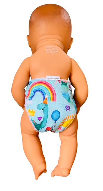 Enchanted Playtime Doll Nappy. Fits 32cm MiniLands Doll (as shown)