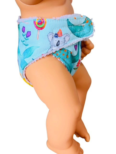 Enchanted Playtime Doll Nappy. Fits 32cm MiniLands Doll (as shown)
