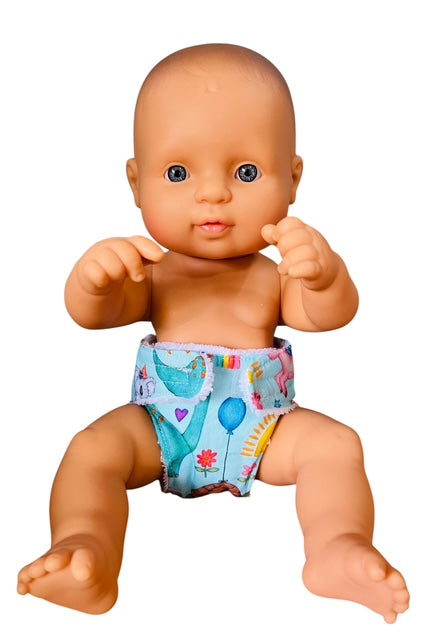 Enchanted Playtime Doll Nappy. Fits 32cm MiniLands Doll (as shown)