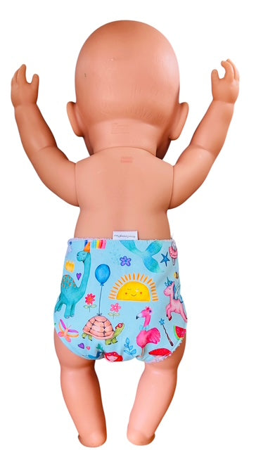 Enchanted Playtime Doll Nappy. Fits 43cm Baby Born Doll (as shown)