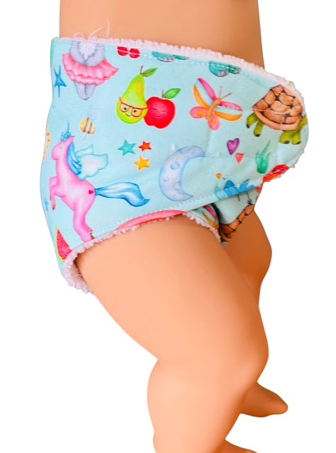 Enchanted Playtime Doll Nappy. Fits 43cm Baby Born Doll (as shown)