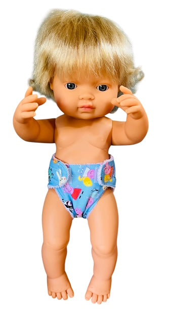 Piggy Playtime Doll Nappy. Fits 38cm MiniLand Doll.