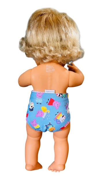 Piggy Playtime Doll Nappy. Fits 38cm MiniLand Doll.