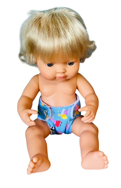 Piggy Playtime Doll Nappy. Fits 38cm MiniLand Doll.