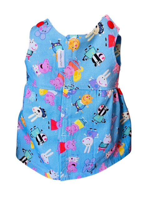 Piggy Playtime Doll Dress. Fits 38cm MiniLands Doll.