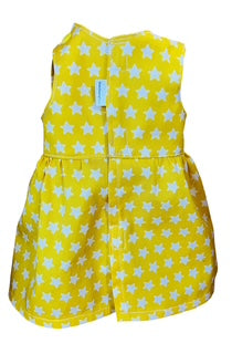 Sunshine Stars Doll Dress. Fits 43cm Baby Born Doll (as shown)