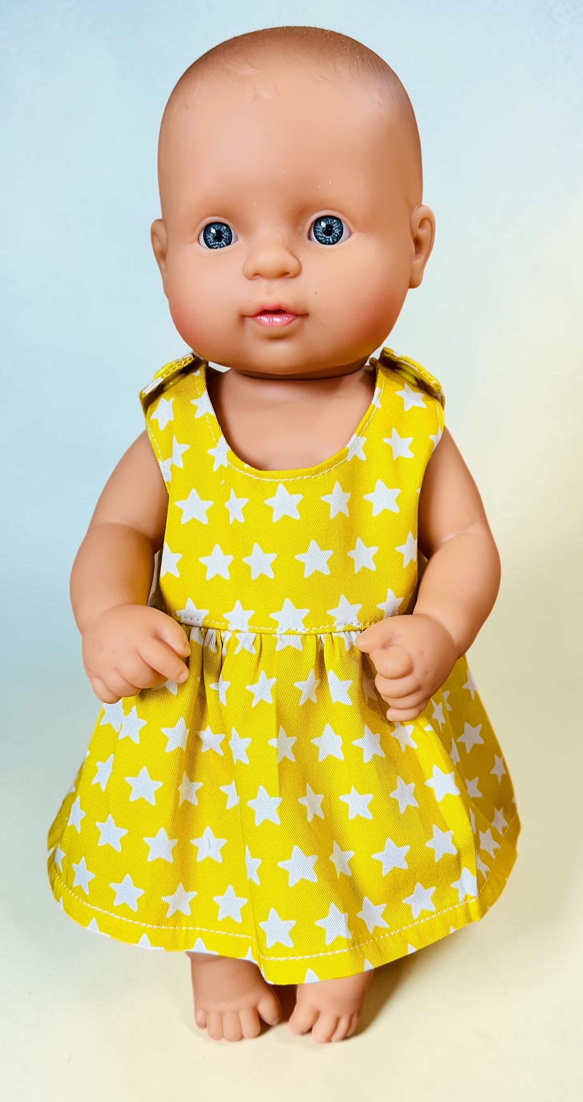 Sunshine Stars Doll Dress. Fits 32cm Minilands Doll (as shown