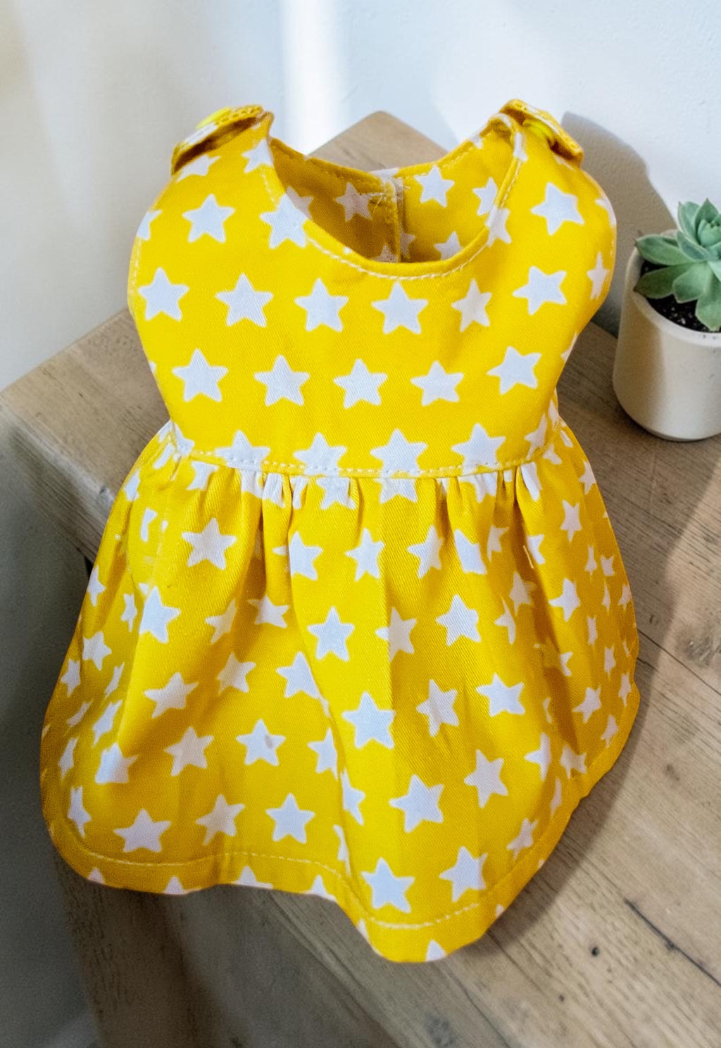 Sunshine Stars Doll Dress. Fits 32cm Minilands Doll (as shown