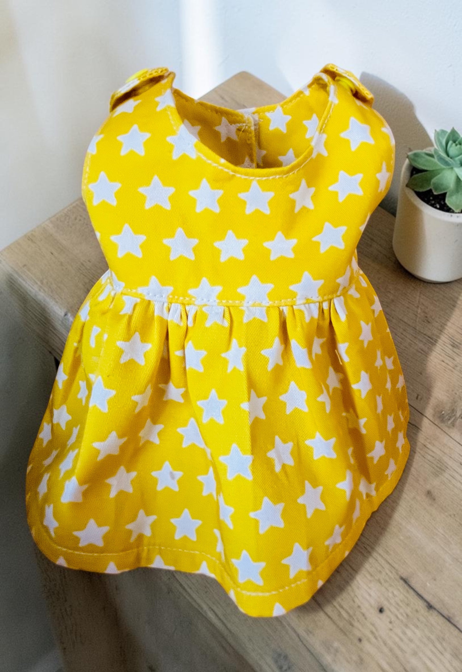 Sunshine Stars Doll Dress. Fits 32cm Minilands Doll (as shown
