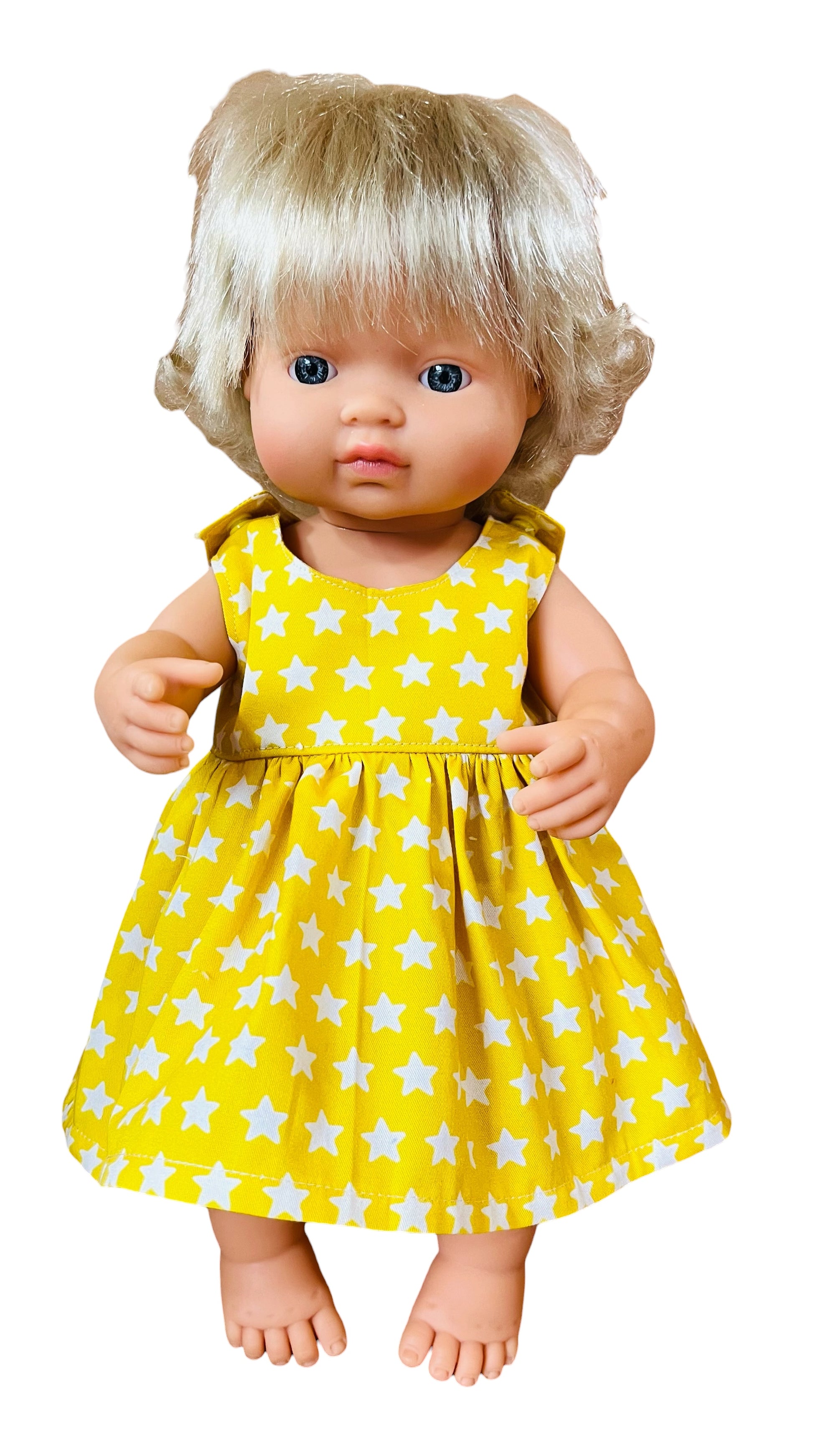Sunshine Stars Doll Dress. Fits 38cm MiniLands doll