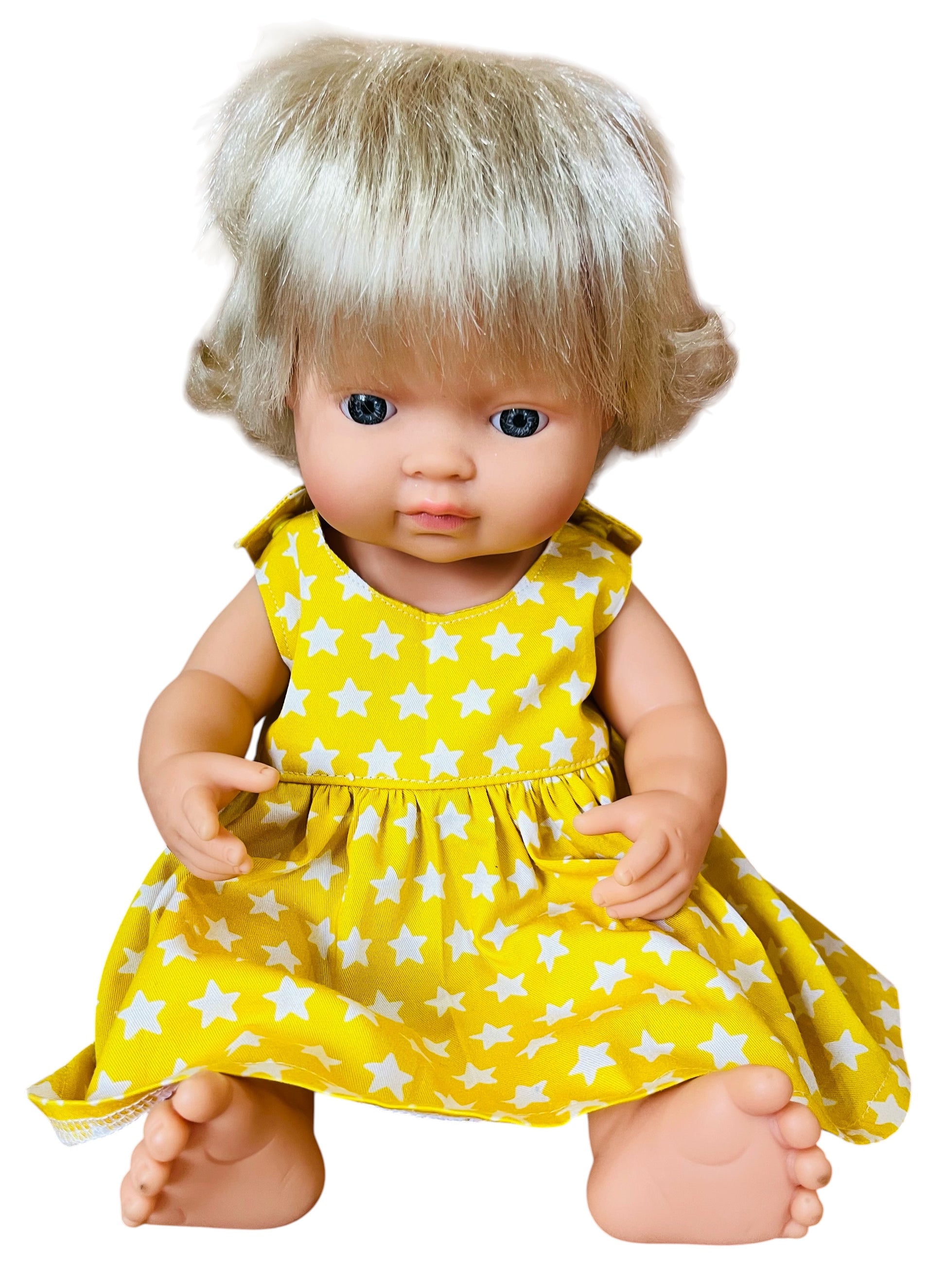 Sunshine Stars Doll Dress. Fits 38cm MiniLands doll