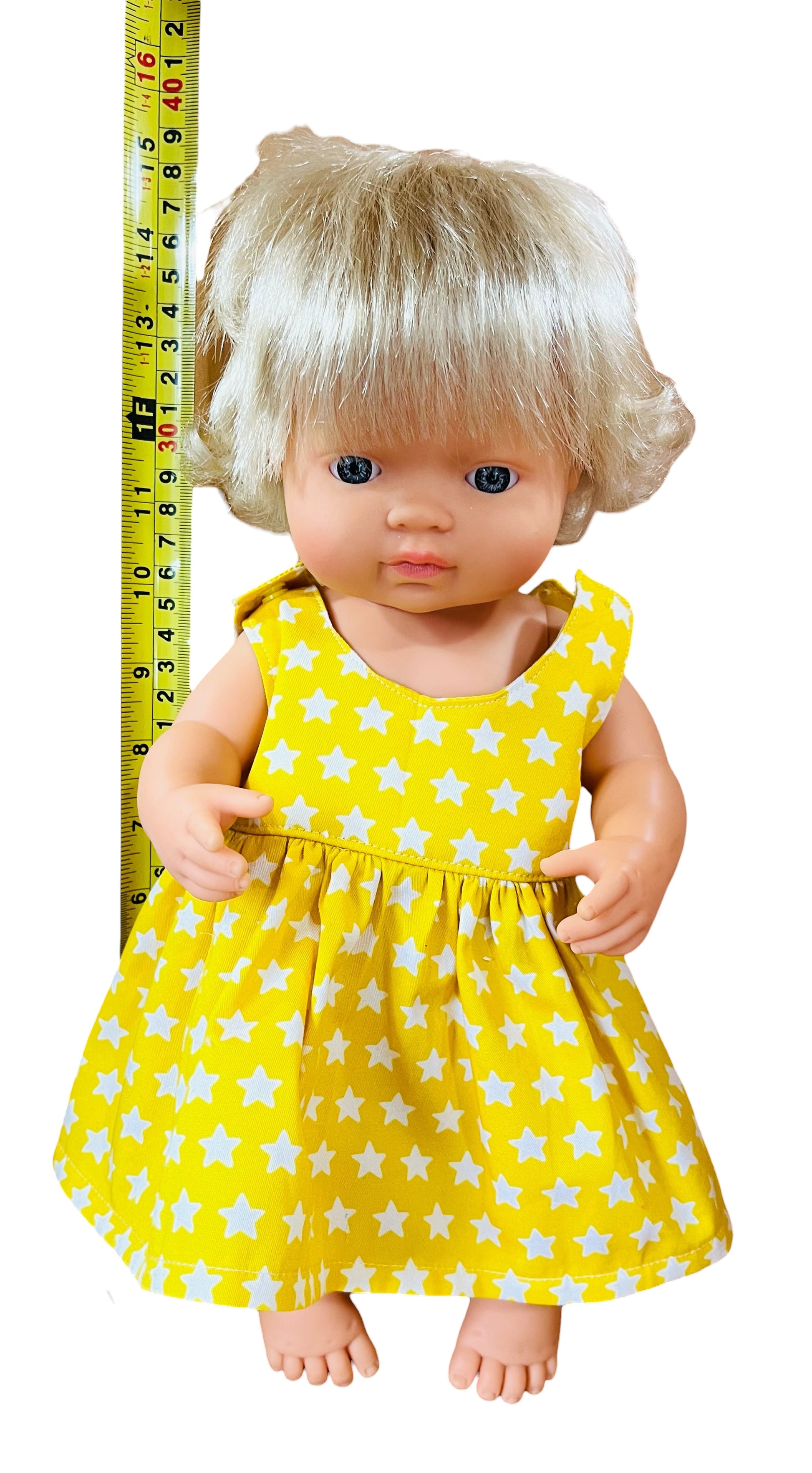 Sunshine Stars Doll Dress. Fits 38cm MiniLands doll