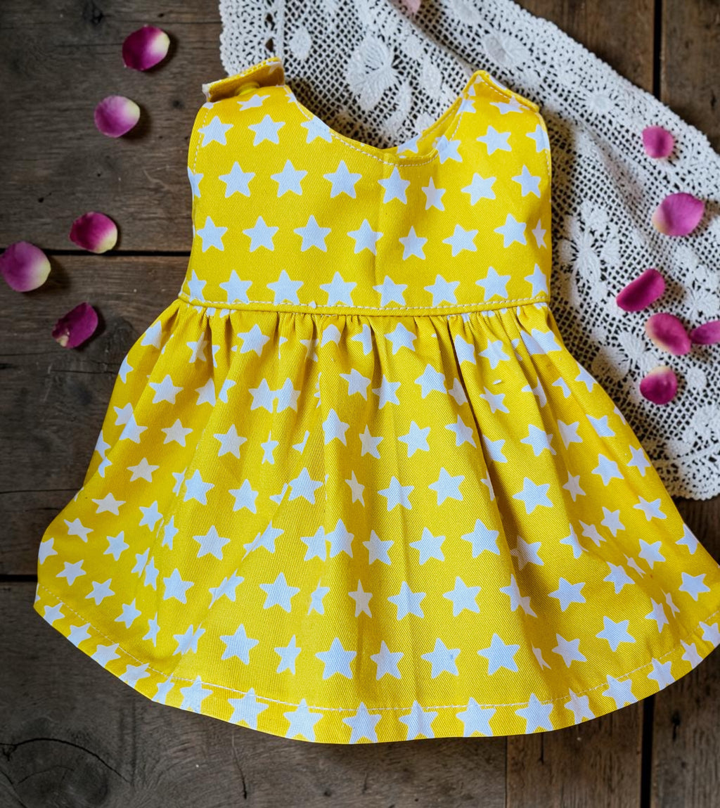 Sunshine Stars Doll Dress. Fits 38cm MiniLands doll