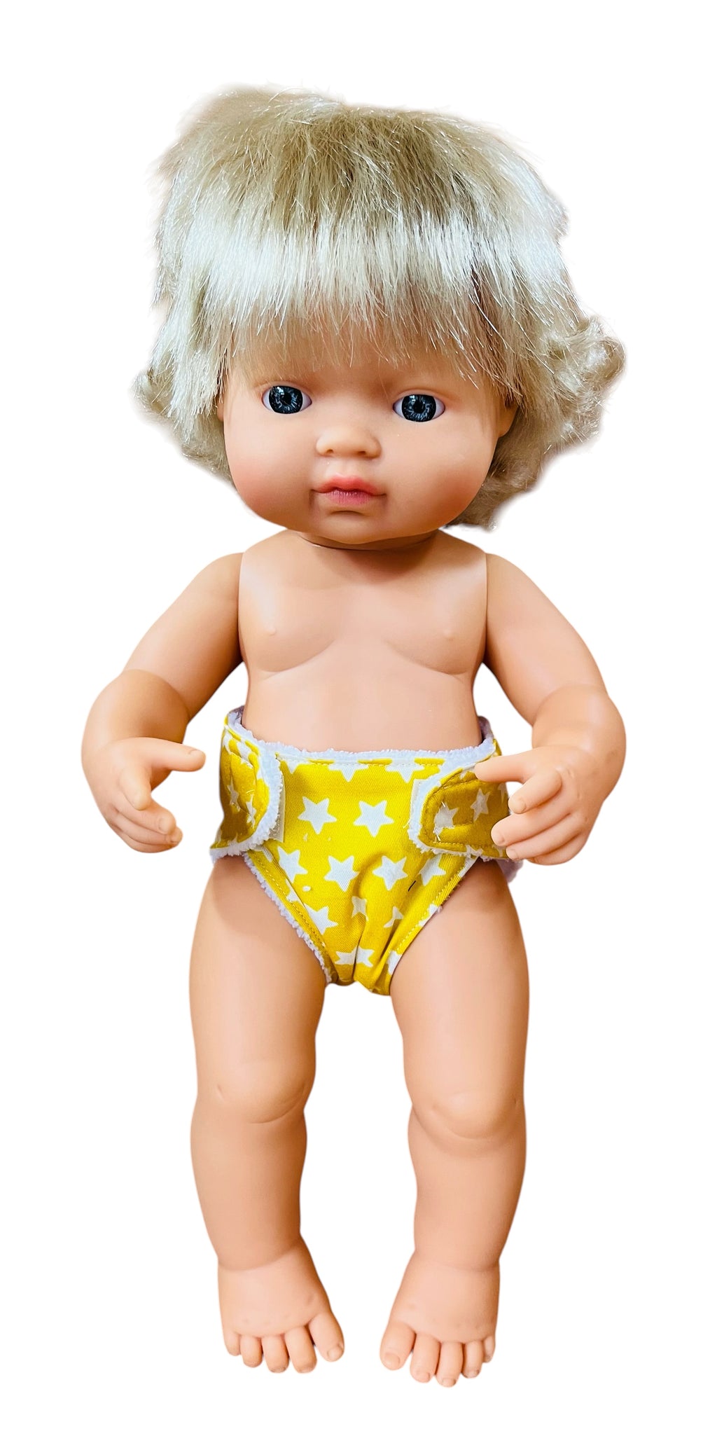 Sunshine Stars Doll Nappy. Fits 38cm MiniLands Doll