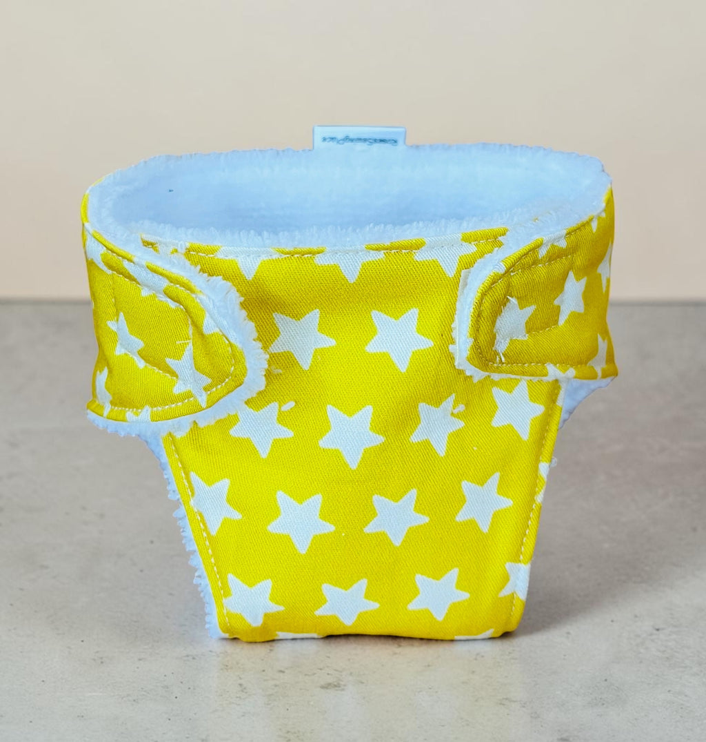 Sunshine Stars Doll Nappy. Fits 38cm MiniLands Doll