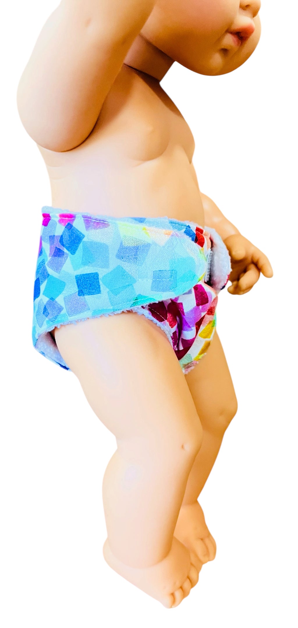 Colour Pop Doll Nappy. Fits 38cm Minilands doll (as shown).