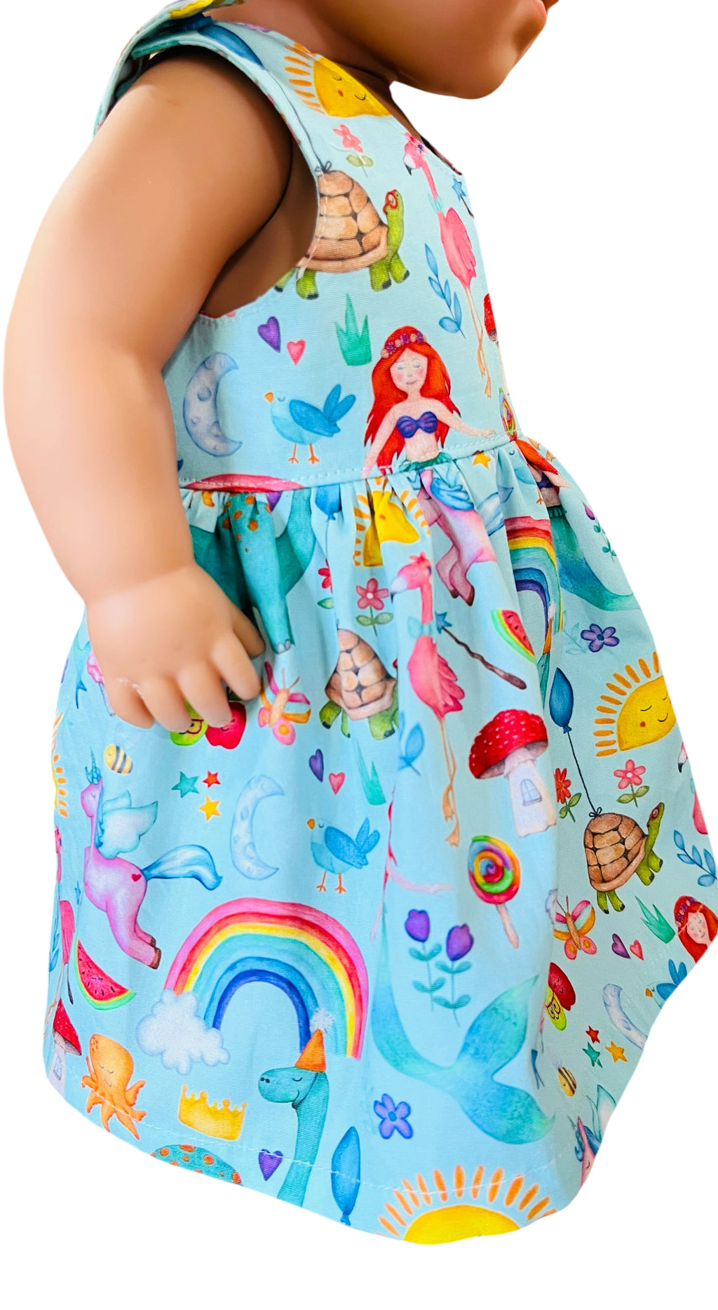 Enchanted Playtime Doll Dress. Fits 43cm Baby Born Doll