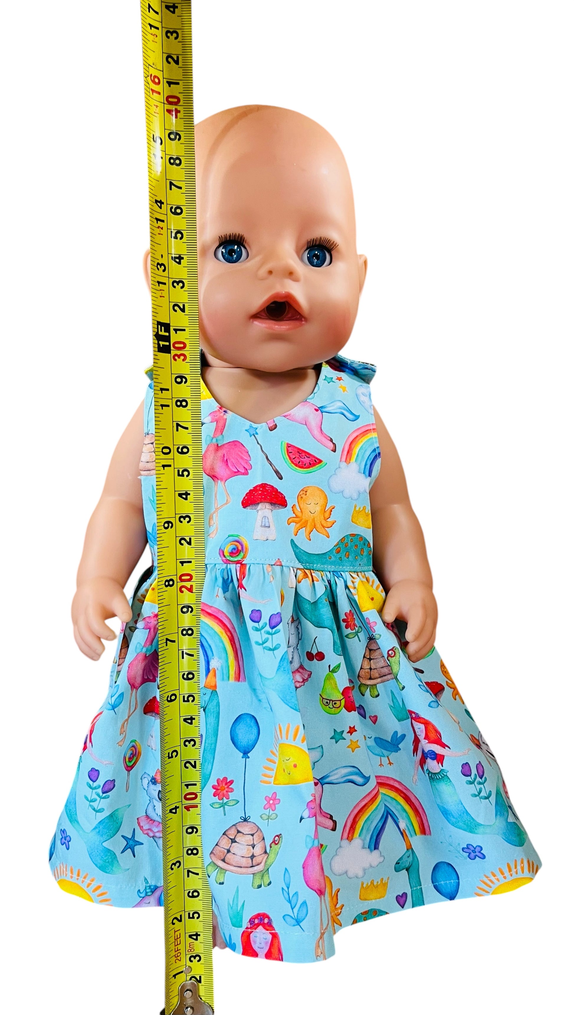 Enchanted Playtime Doll Dress. Fits 43cm Baby Born Doll