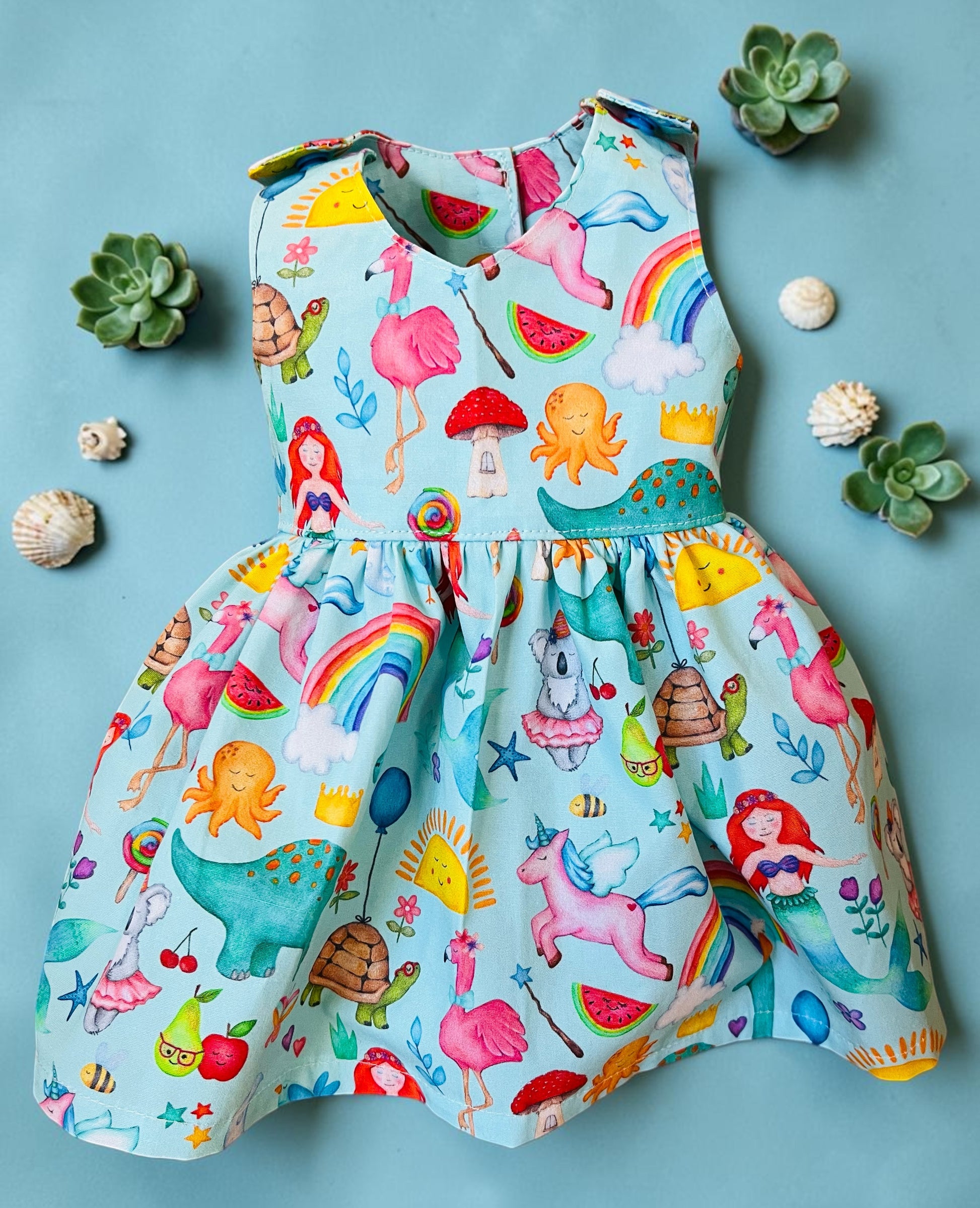 Enchanted Playtime Doll Dress. Fits 43cm Baby Born Doll