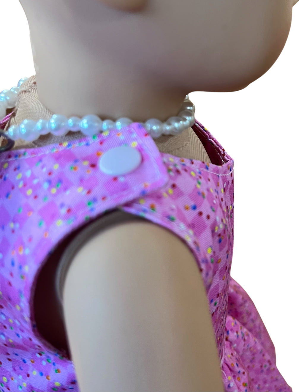 Confetti Pink Doll Dress. Fits 48cm (18in) Our Generation / American Girl Doll.