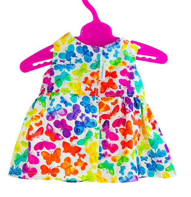 Butterfly Kisses Doll dress. Fits MiniLands doll (32cm) as shown