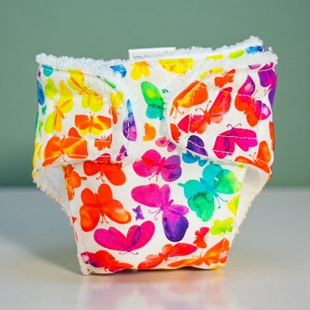 Butterfly Kisses Doll Dress. Fits MiniLands 32cm doll (as shown).